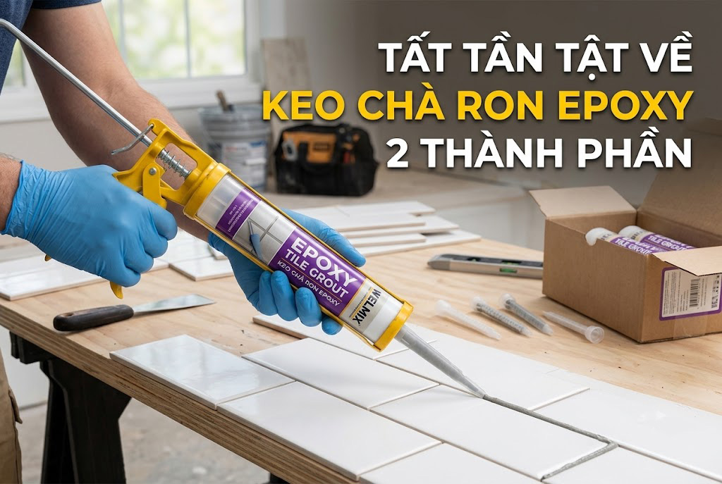 Keo Chà Ron Epoxy 2 Thành Phần